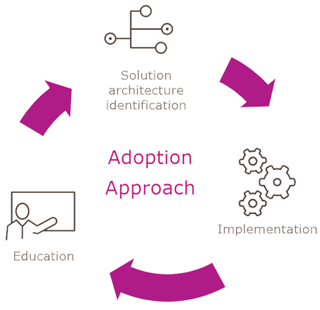 Insight Adoption Approach diagram for Cisco software