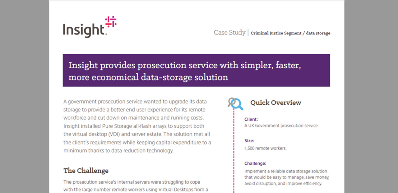 Article Insight provides prosecution service with simpler, faster, more economical data-storage solution Image