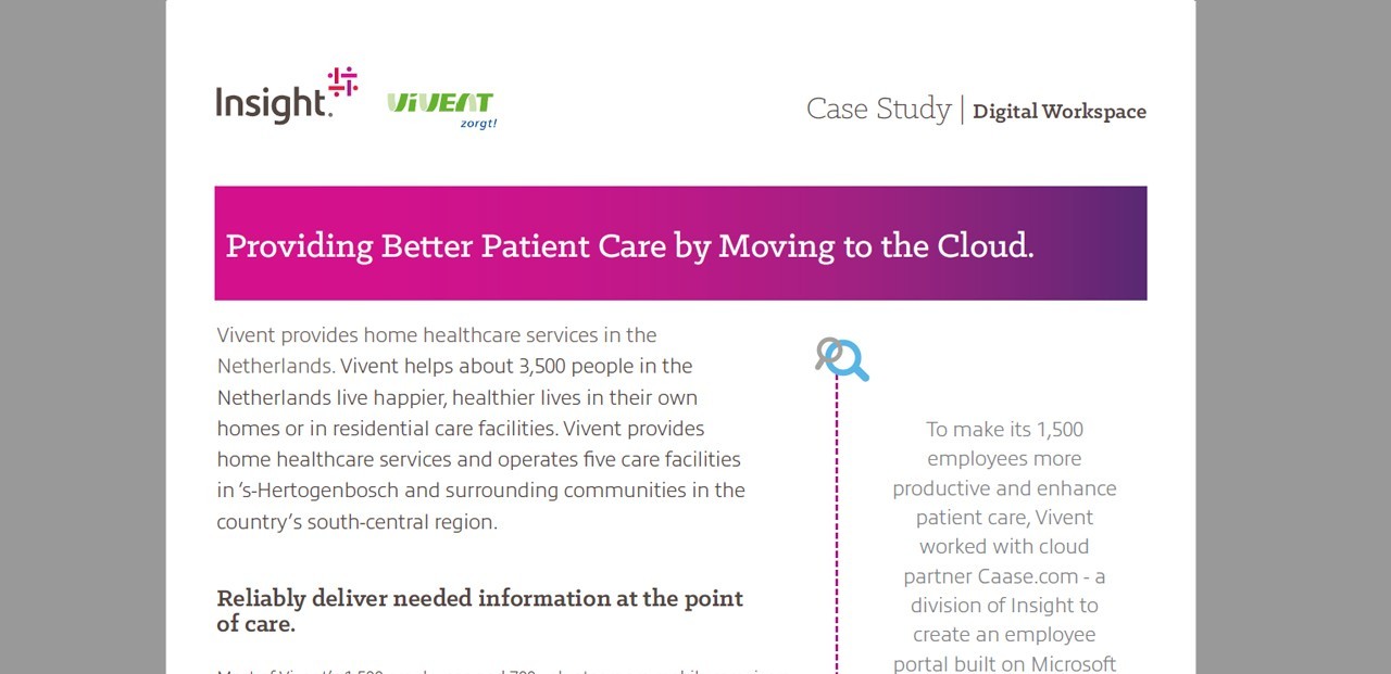 Insight helped Vivent pdf case study download