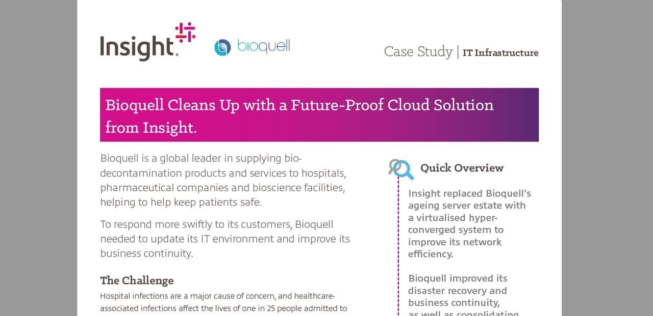 Insight & Bioquell Case Study PDF Download
