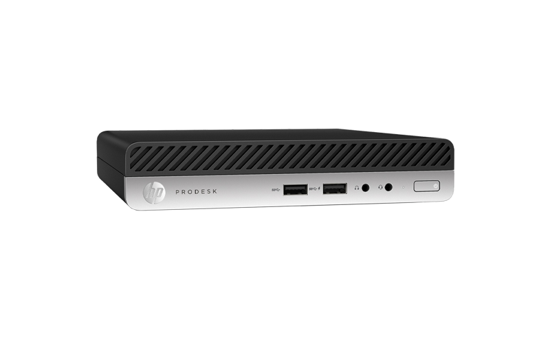 Close up of the HP ProDesk 400 Mini