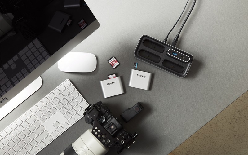 Kingston hard drive product shot